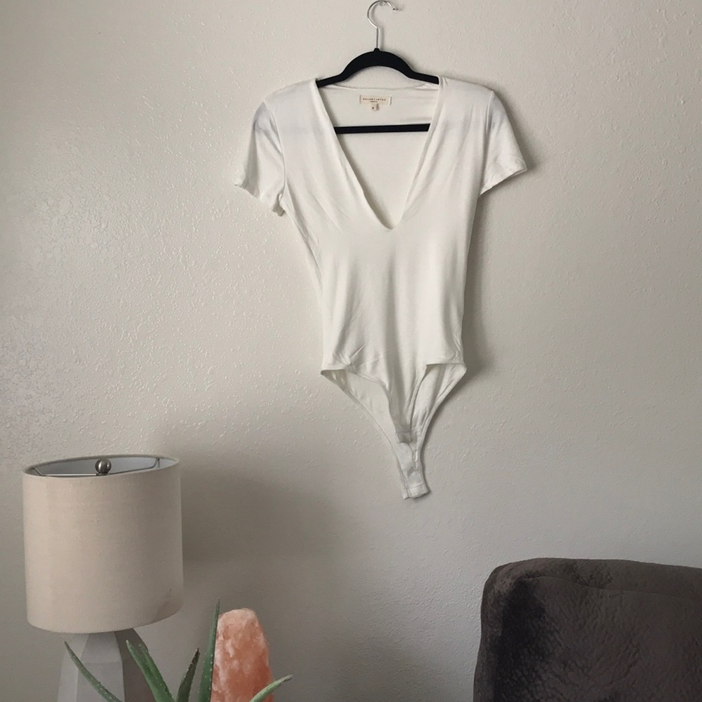 Wasabi + Mint bodysuit white